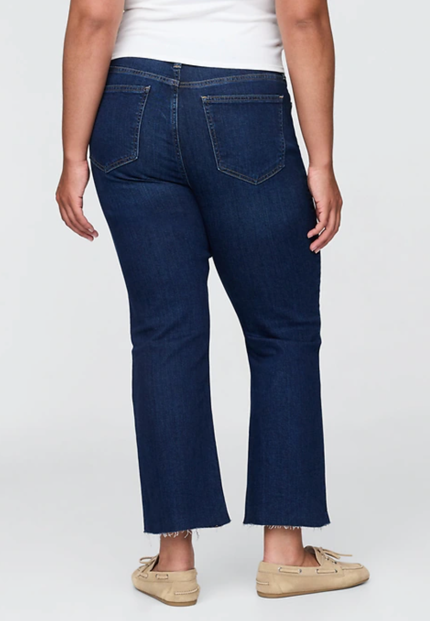 Gap Kick Fit High Rise Dark Wash Denim | Sz 16/33 (N12N18)