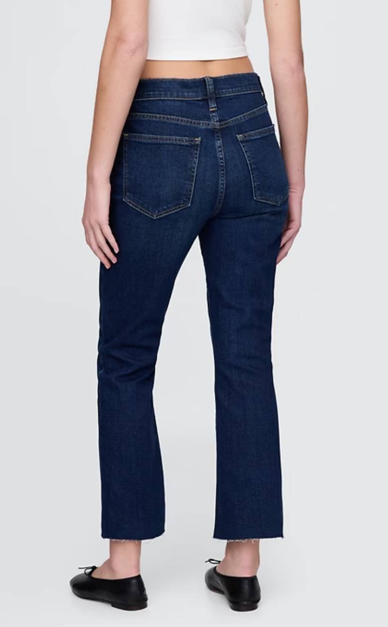 Gap Kick Fit High Rise Dark Wash Denim | Sz 16/33 (N12N18)