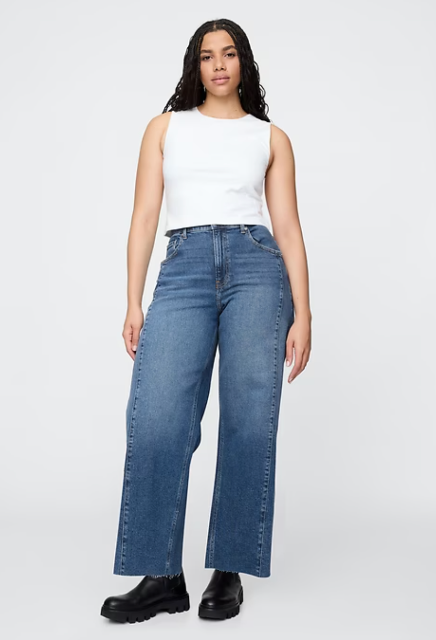 Gap High Rise Stride Ankle Jeans | 16 (N16N18)