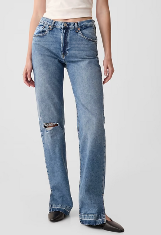 Gap 90s Loose Mid Rise Jeans (inseam 28")| Sz 28 or 6 (J137E13)