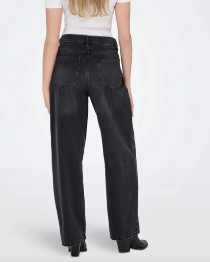 ONLY Criss Cross Dad Jeans | Sz 28 (fits like Sz 29)