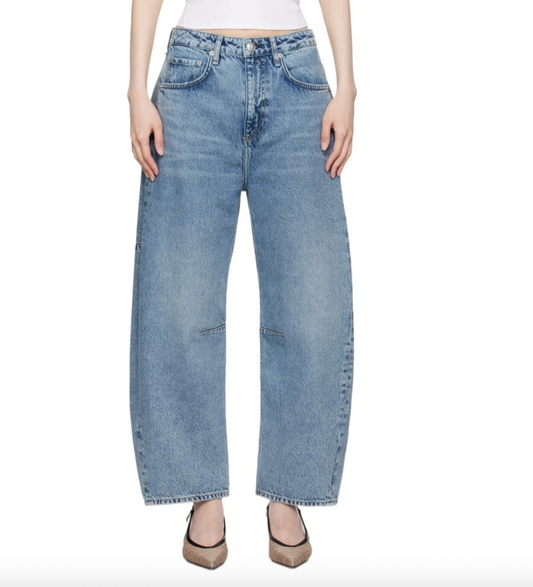 Rag & Bone Charlie Ankle Barrel-leg Jeans | Sz 26 (CS07C1)