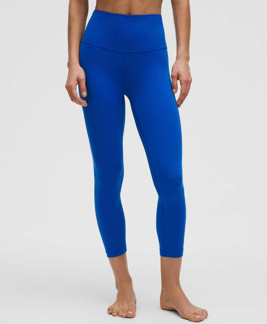 Lululemon Align High-Rise Crop 23" Galactic Cobalt | Sz 0 (M126L1)