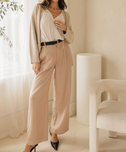 Gentle Fawn Sabine Pants in Tan | Sz Small