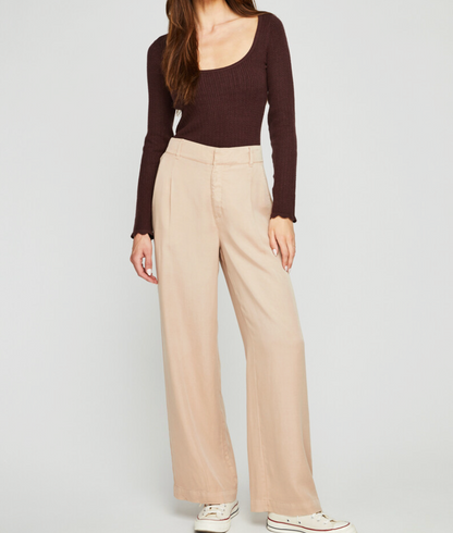 Gentle Fawn Sabine Pants in Tan | Sz Small