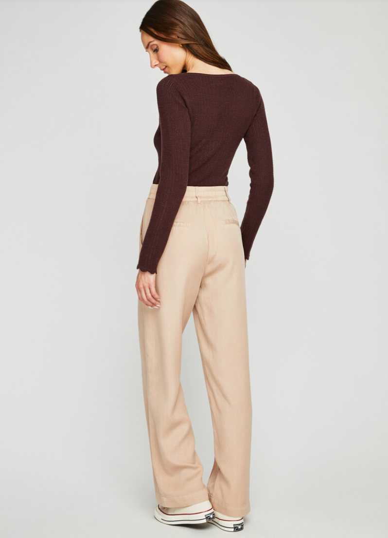 Gentle Fawn Sabine Pants in Tan | Sz Small