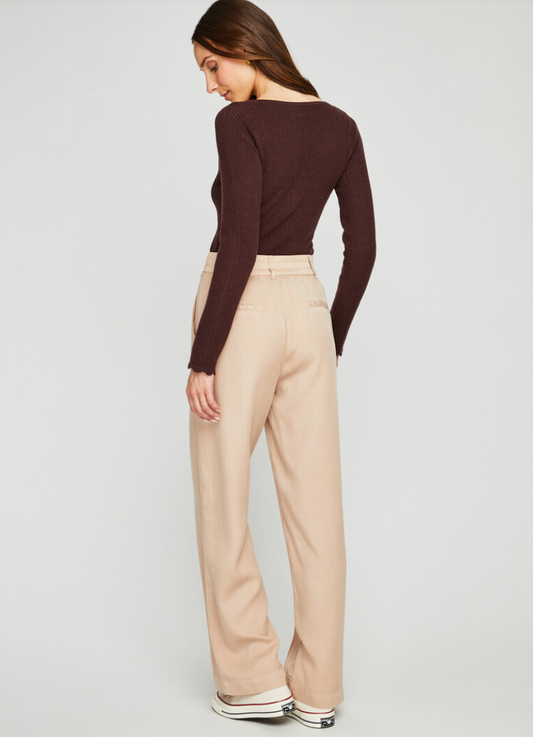 Gentle Fawn Sabine Pants in Tan | Sz Small (AC1)