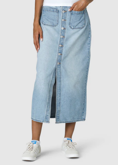Rolla's Sailor Skirt Lyocell Denim Blue | Sz 30