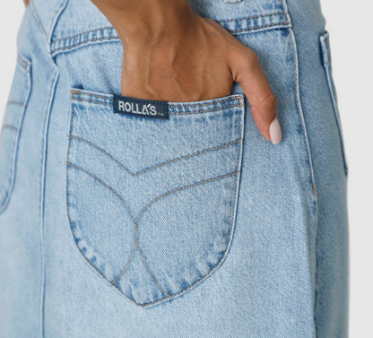 Rolla's Sailor Skirt Lyocell Denim Blue | Sz 30