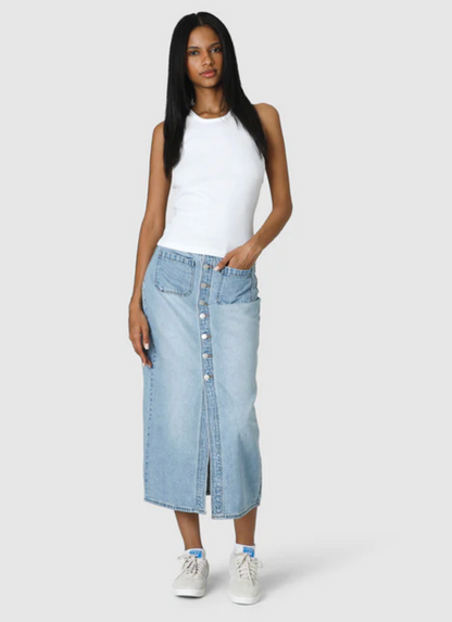 Rolla's Sailor Skirt Lyocell Denim Blue | Sz 30