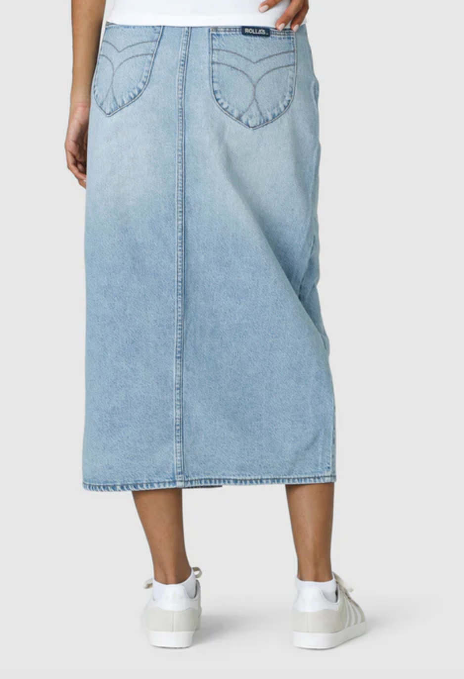 Rolla's Sailor Skirt Lyocell Denim Blue | Sz 30