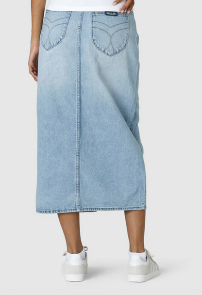 Rolla's Sailor Skirt Lyocell Denim Blue | Sz 30