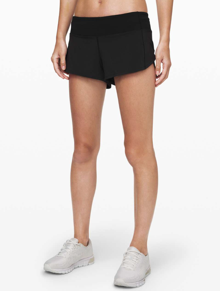 Lululemon Speed Up Shorts 2.5" Black | Sz 10