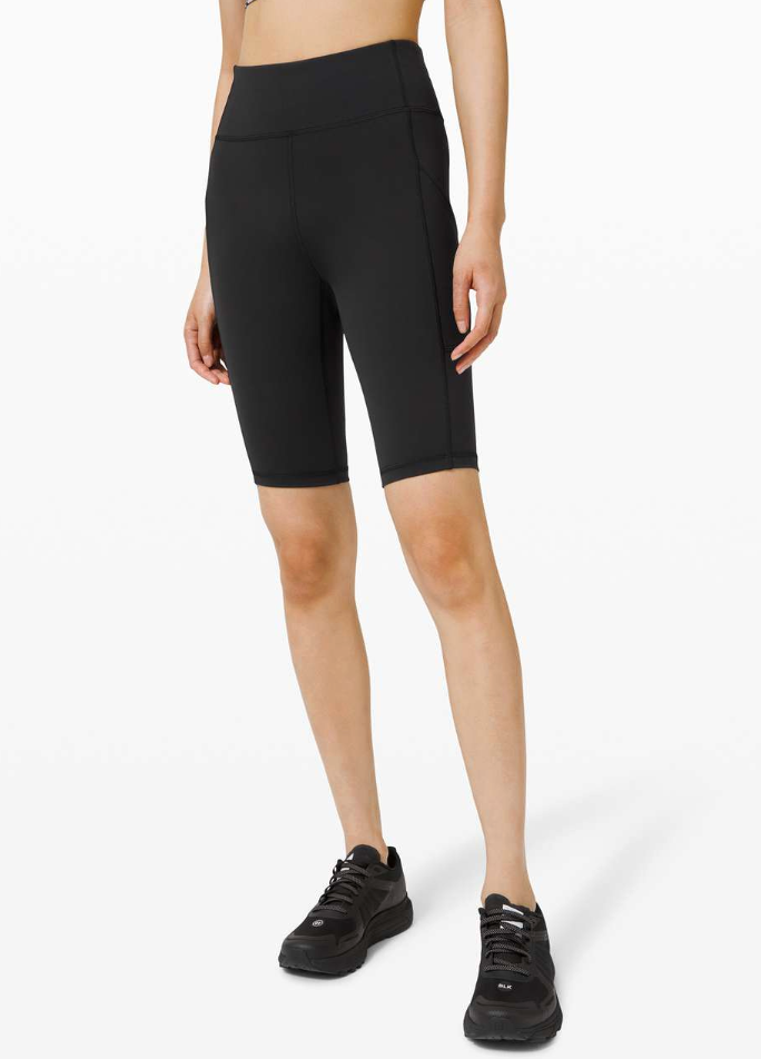 Lululemon Invigorate High-Rise Short 10" in Black | Sz 4