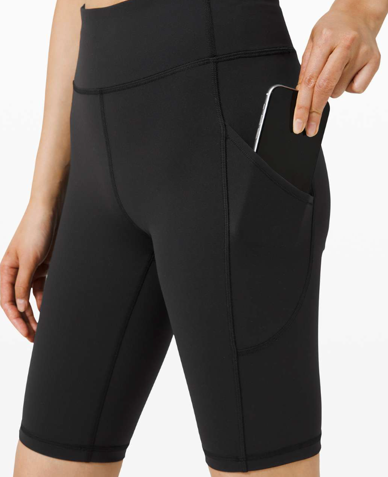 Lululemon Invigorate High-Rise Short 10" in Black | Sz 4
