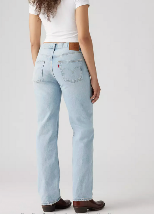 Levi's 501 90s Light Blue Wash Jeans | Sz 24 (fits Sz 25)