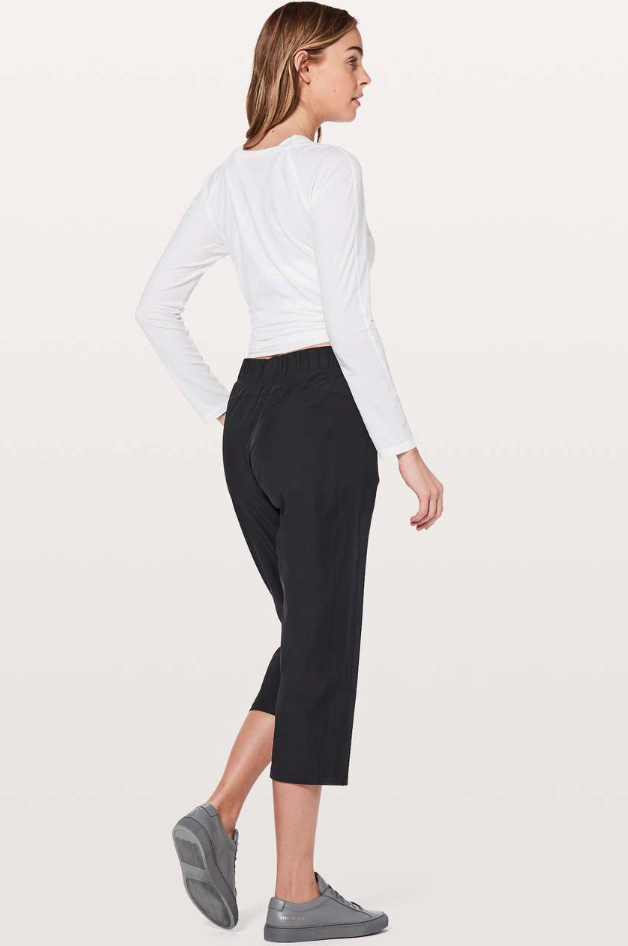 Lululemon Next Move Crop *23" Pants in Black | Sz 8