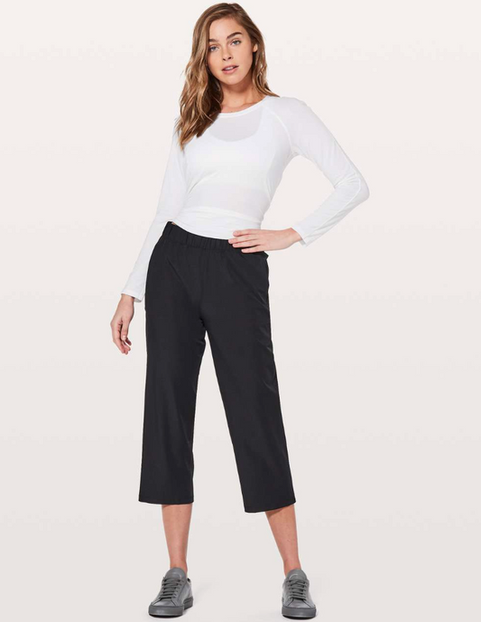 Lululemon Next Move Crop *23" Pants in Black | Sz 8