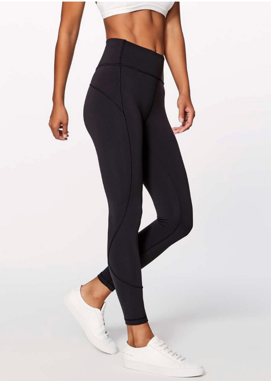 Lululemon In Movement 7/8 Tight *Everlux 25" Black | Sz 6