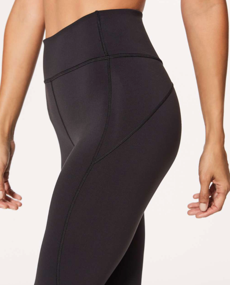 Lululemon In Movement Crop *Everlux 19" Black | Sz 6