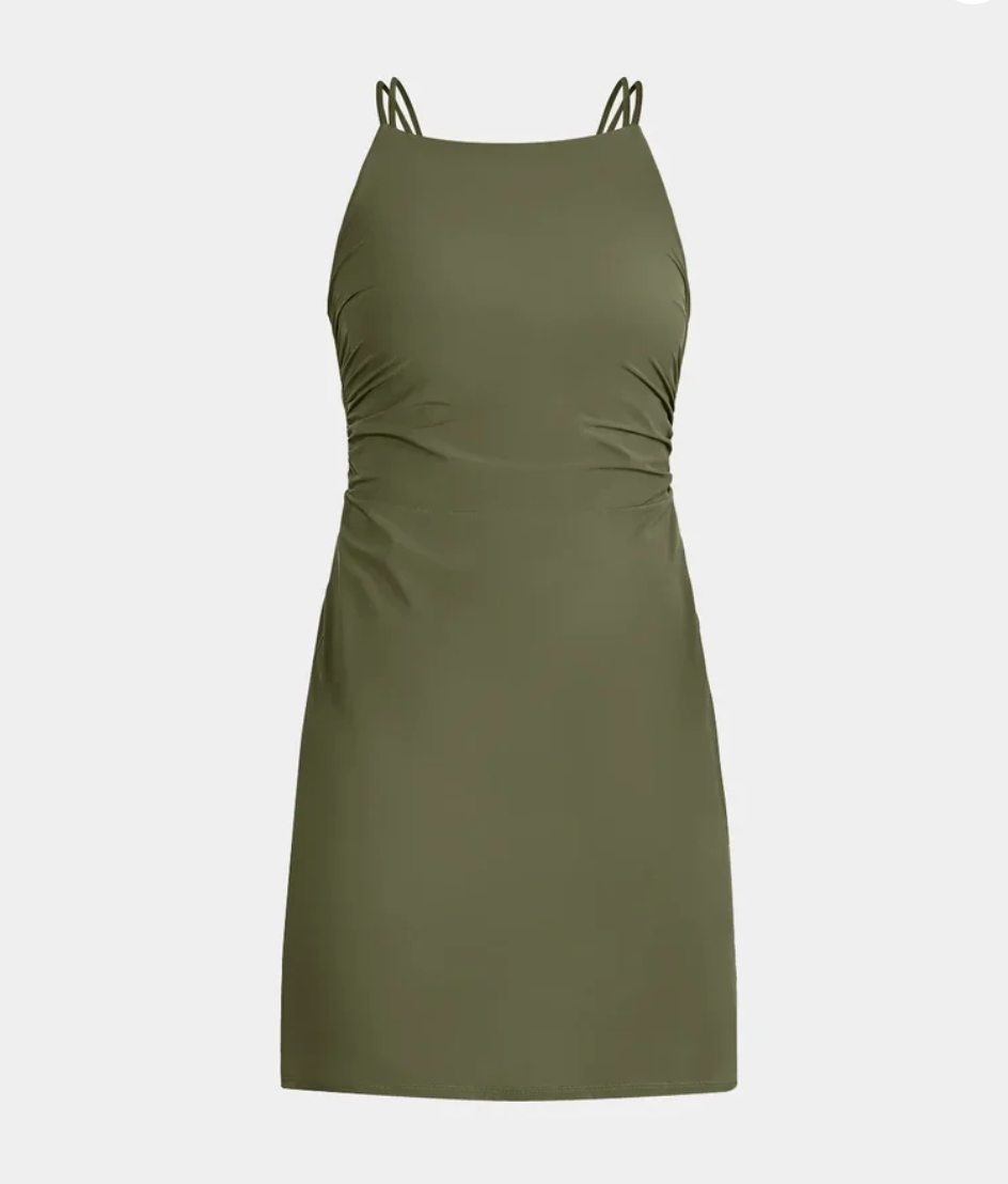 Knix Studio Sports Dress in Olive NWT | Sz XL (may fit smaller)