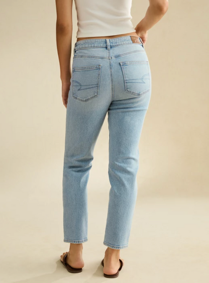 American Eagle Lightwash Mom Jeans | Sz 10