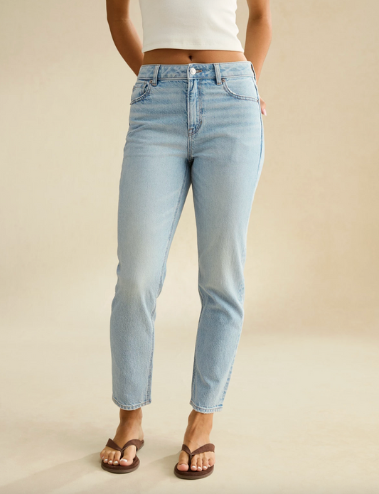 American Eagle Lightwash Mom Jeans | Sz 10