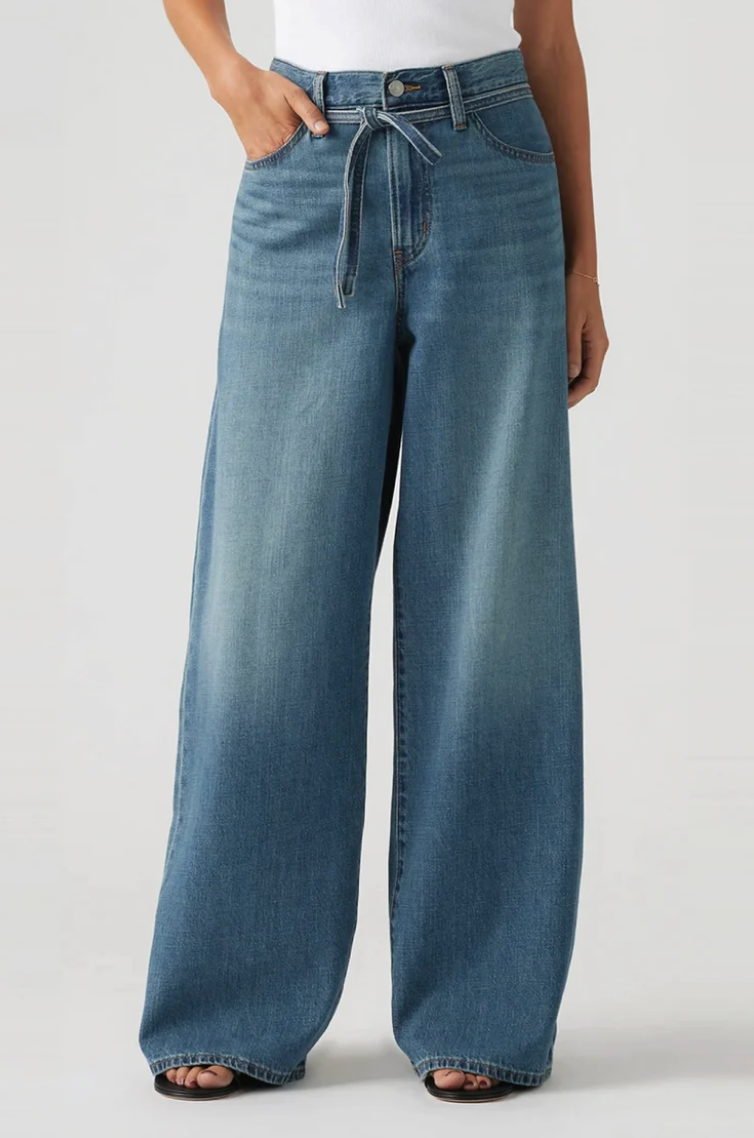 Levi's XL Straight Cotton Linen Jeans | Sz 26 (loose, can fit Sz 27)