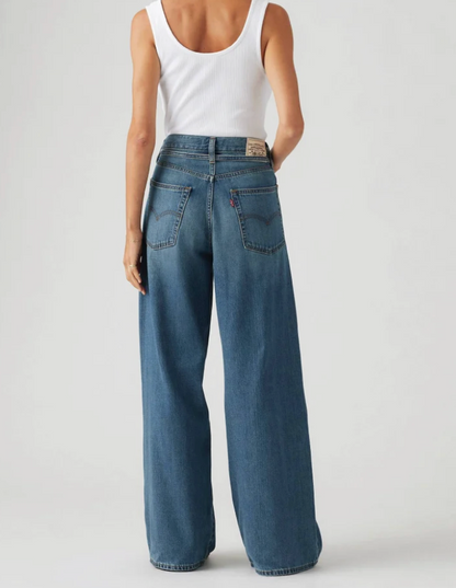 Levi's XL Straight Cotton Linen Jeans | Sz 26 (loose, can fit Sz 27)