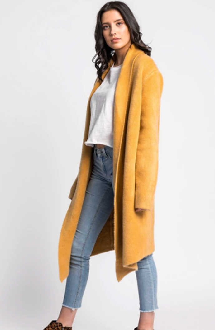 Stockport Jacket in Honey Yellow | Sz XXS (fits like Medium)