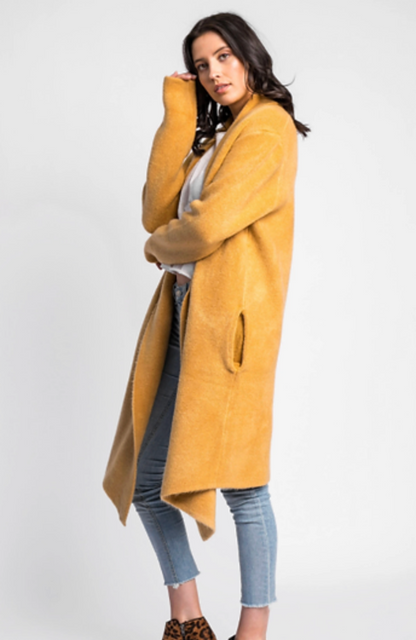 Stockport Jacket in Honey Yellow | Sz XXS (fits like Medium)