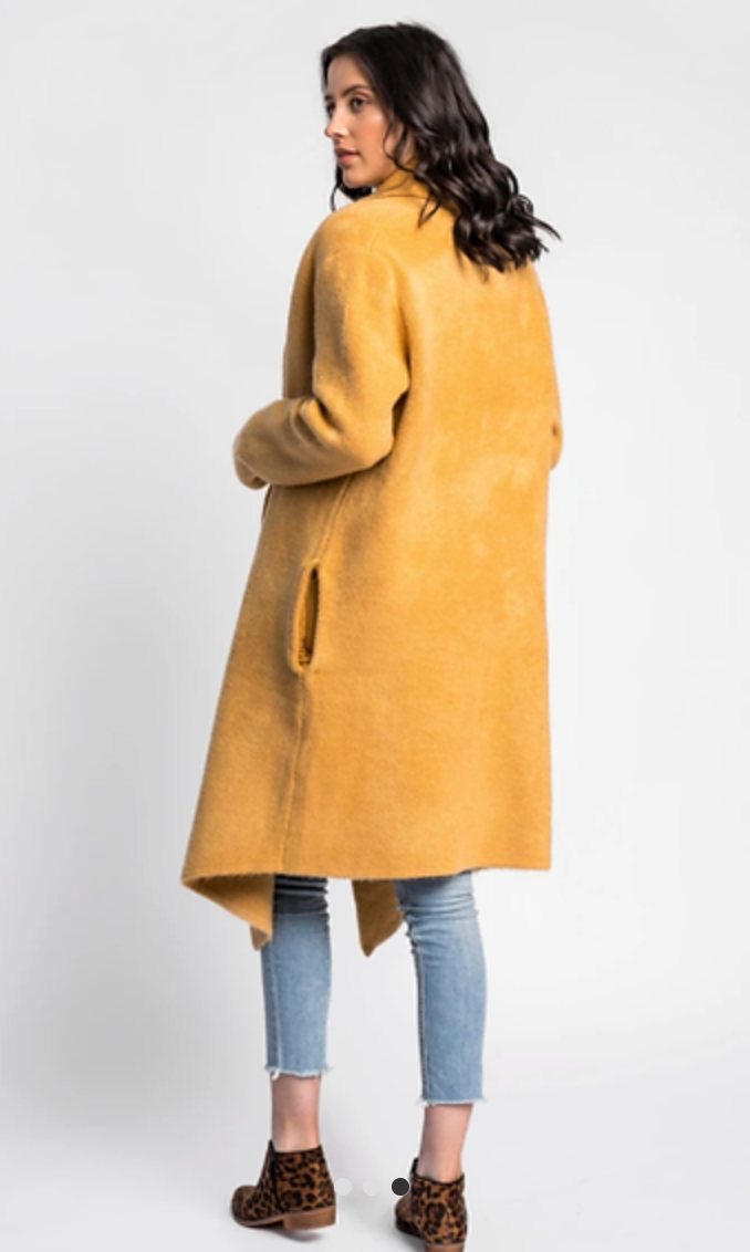 Stockport Jacket in Honey Yellow | Sz XXS (fits like Medium)