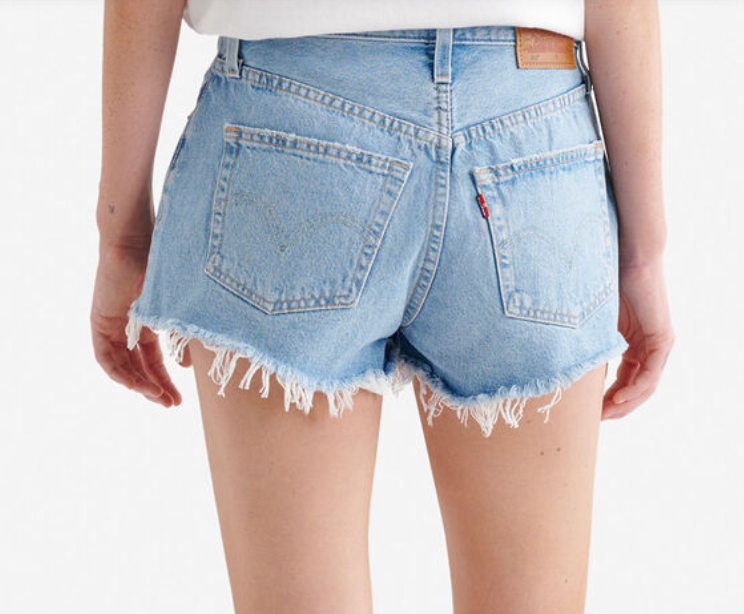 Levi's 501 Classic Shorts Light Blue | Sz 28