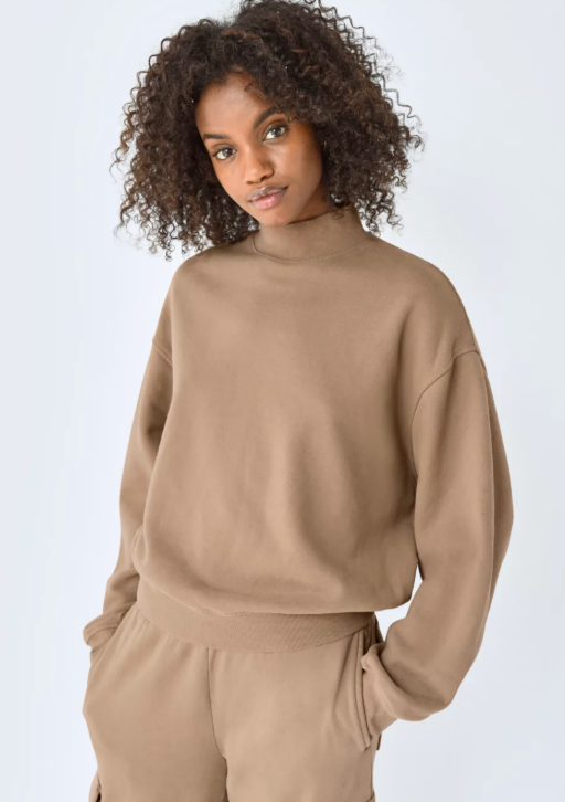 TNA / Aritzia Mega Mock Neck Sweater (flaws) | 1 (small/medium)