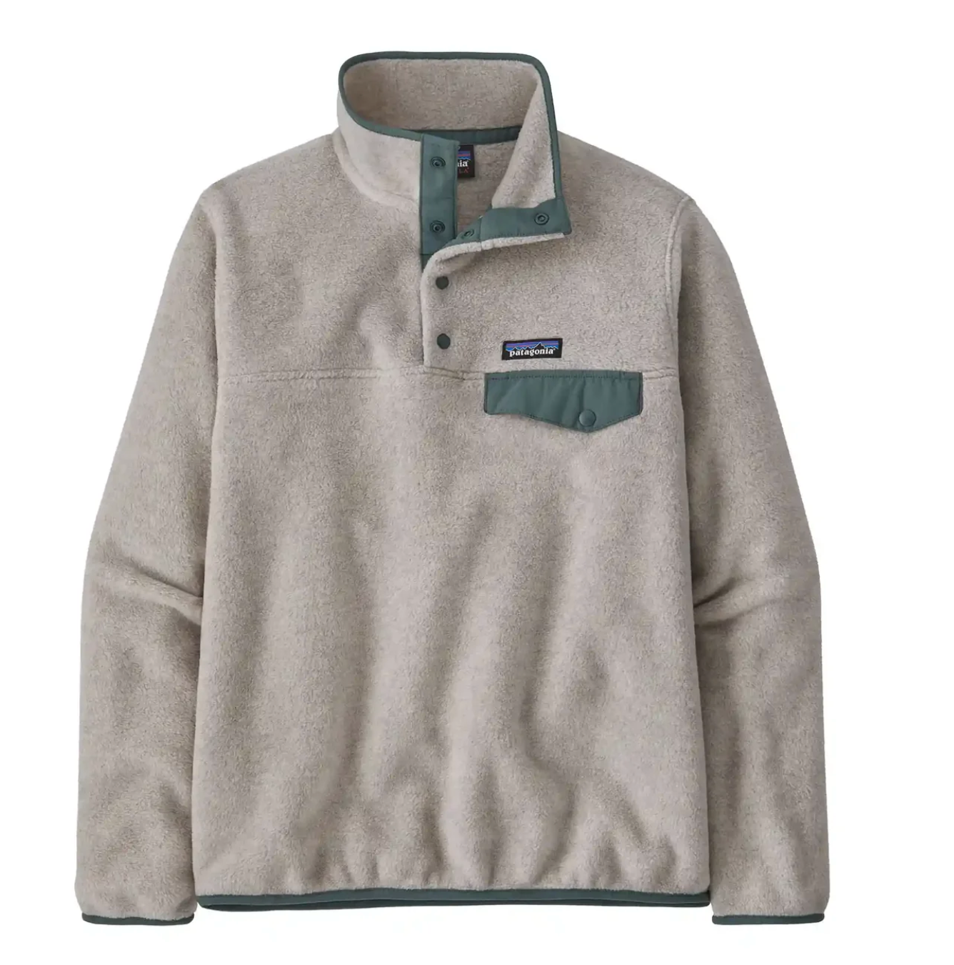 Patagonia Lightweight Synchilla Snap-T Pullover  (with green details) | Medium