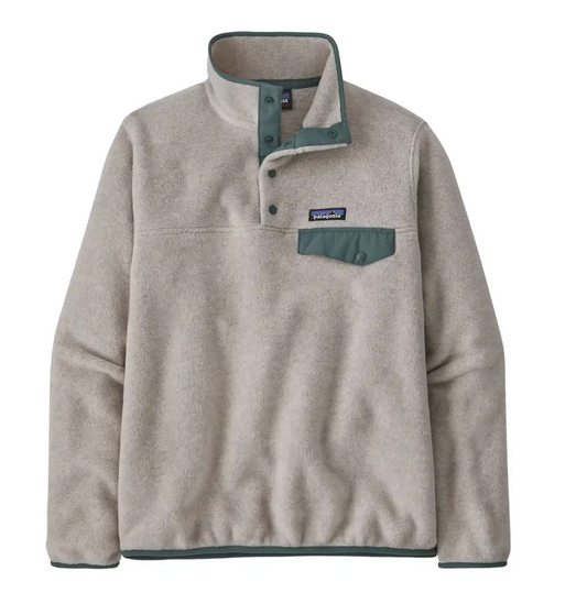 Patagonia Lightweight Synchilla Snap-T Pullover  (with green details) | Medium