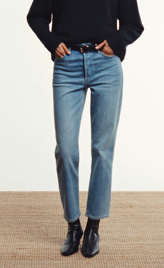 Denim Forum The Arlo Hi-rise Straight Jean | 25