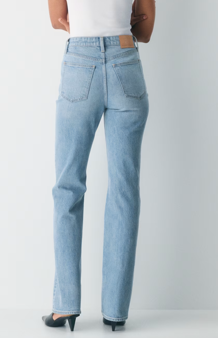 Denim Forum 90s High Rise Stovepipe Denim | 28 (may run small)