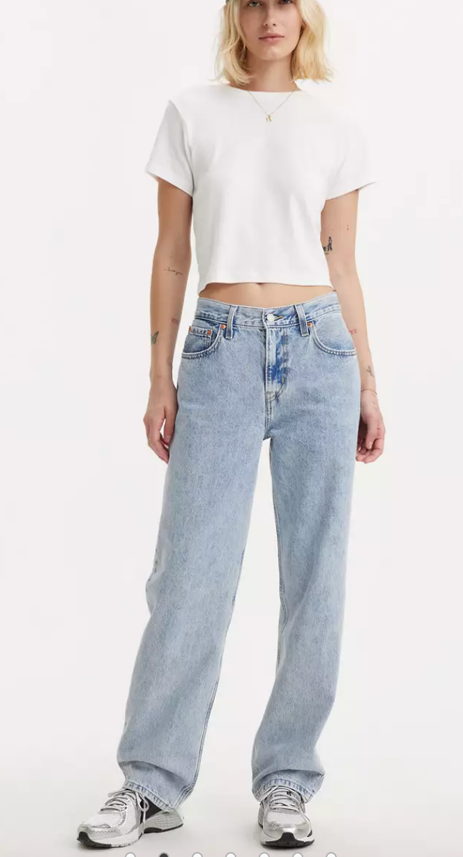 Levi's Low Pro Straight Jeans | 27 (O15L4)