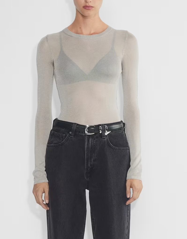 Wilfred Metallic Crewneck Shirt | XL (fits more like Medium) (O76R5)