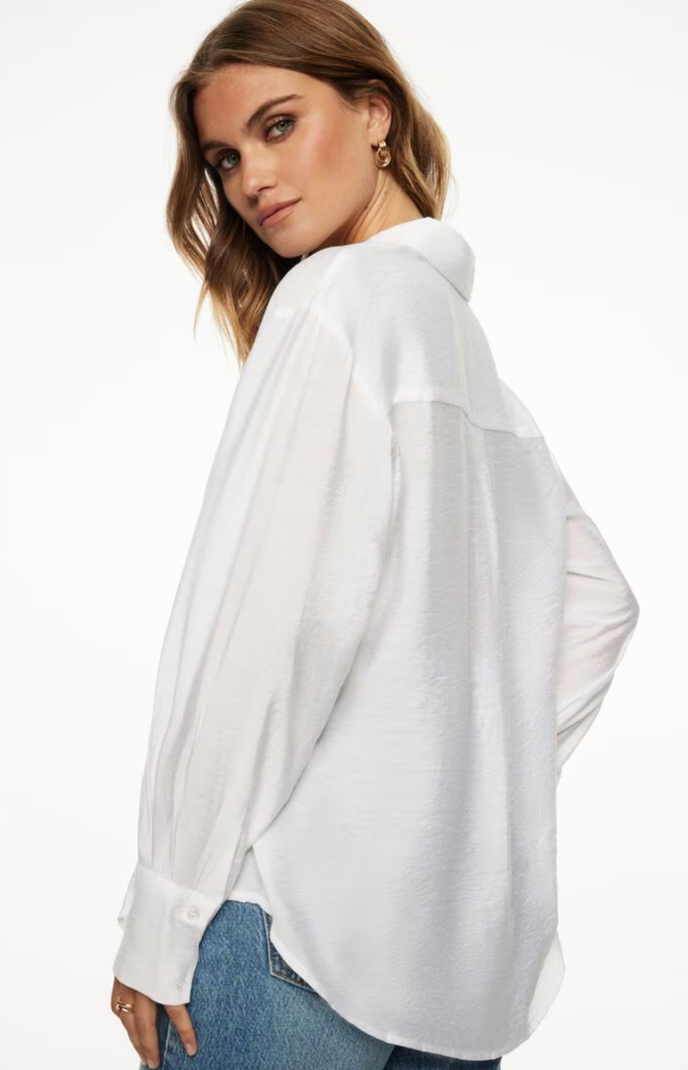 Dynamite Frida Oversized Airflow Shirt | XS Oversized (O16L4)