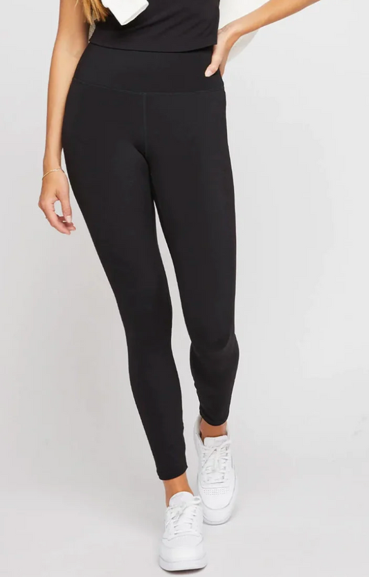 Gentle Fawn Horizon Black Leggings | Medium (O83G1)