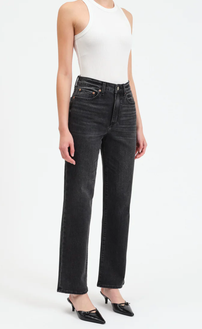 Daze Denim Sundaze High Rise Straight Black Wash | 29 (O77G1)