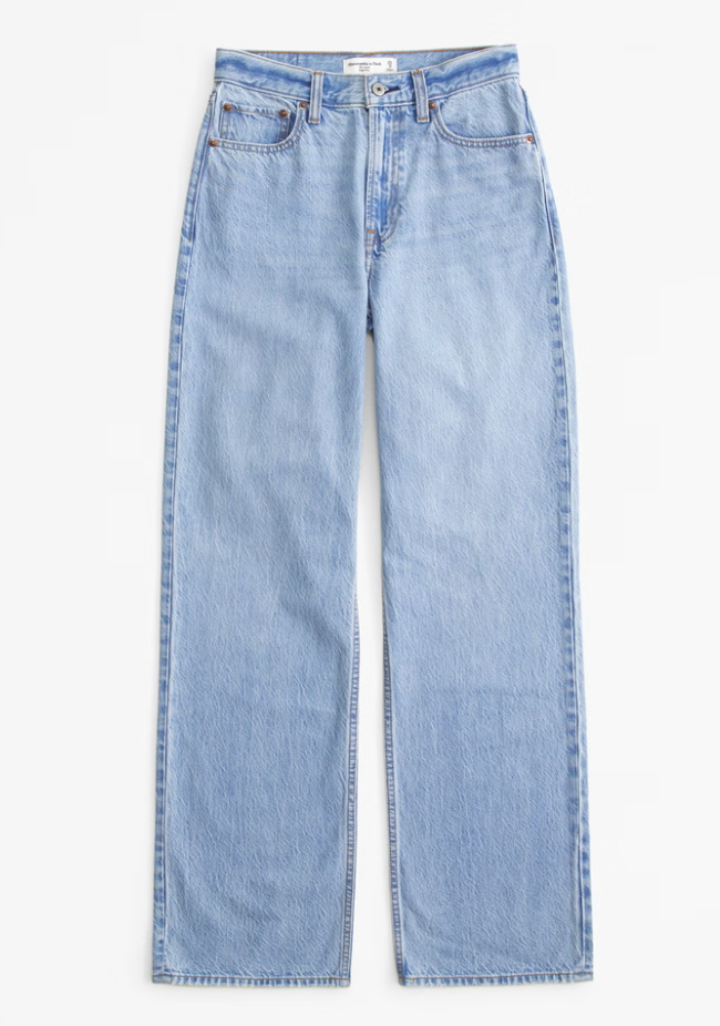Abercrombie The Loose High Rise Denim | 10 (O126M17)