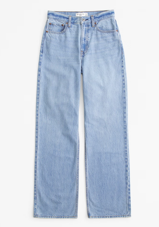Abercrombie The Loose High Rise Denim | 10 (O126M17)
