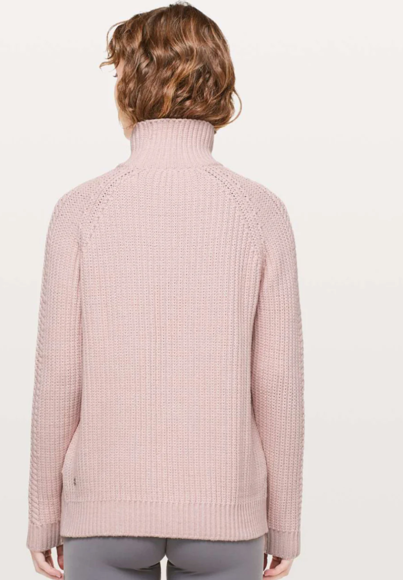 Lululemon Heavy Cable Knit Sweater | 8 (O153W10)