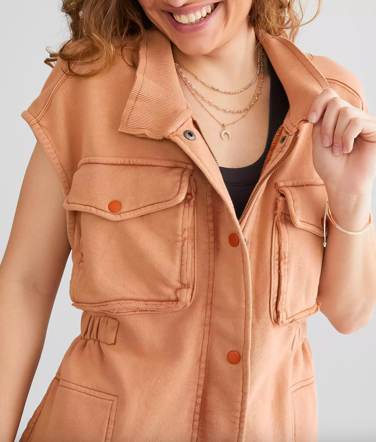 Free People We The Free Coza Utility Vest | Small (N65T2)