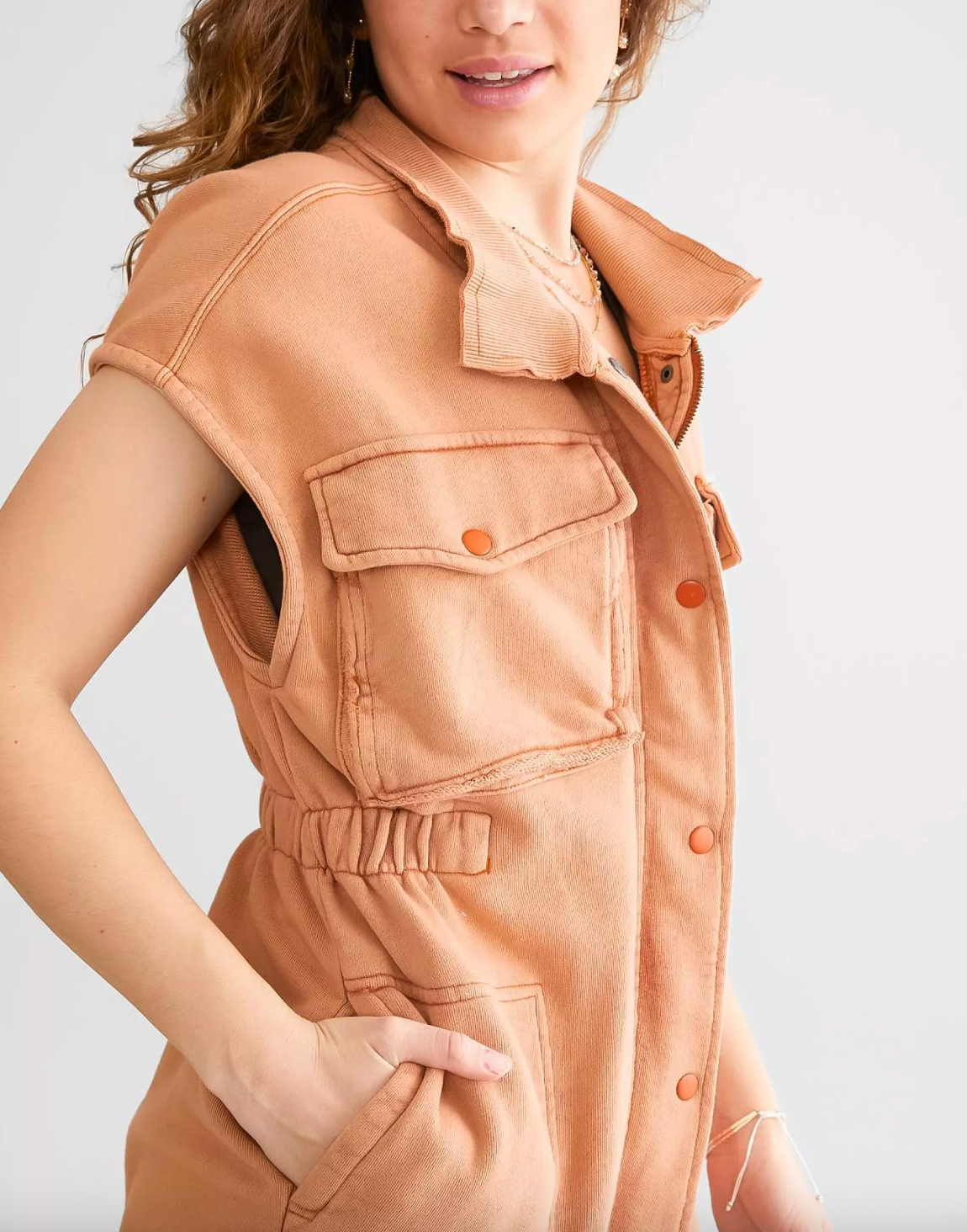 Free People We The Free Coza Utility Vest | Small (N65T2)