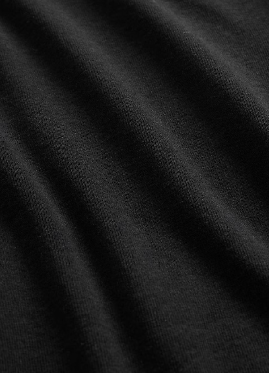 Gap Boatneck Black Modern Tee | Large (N80N19)