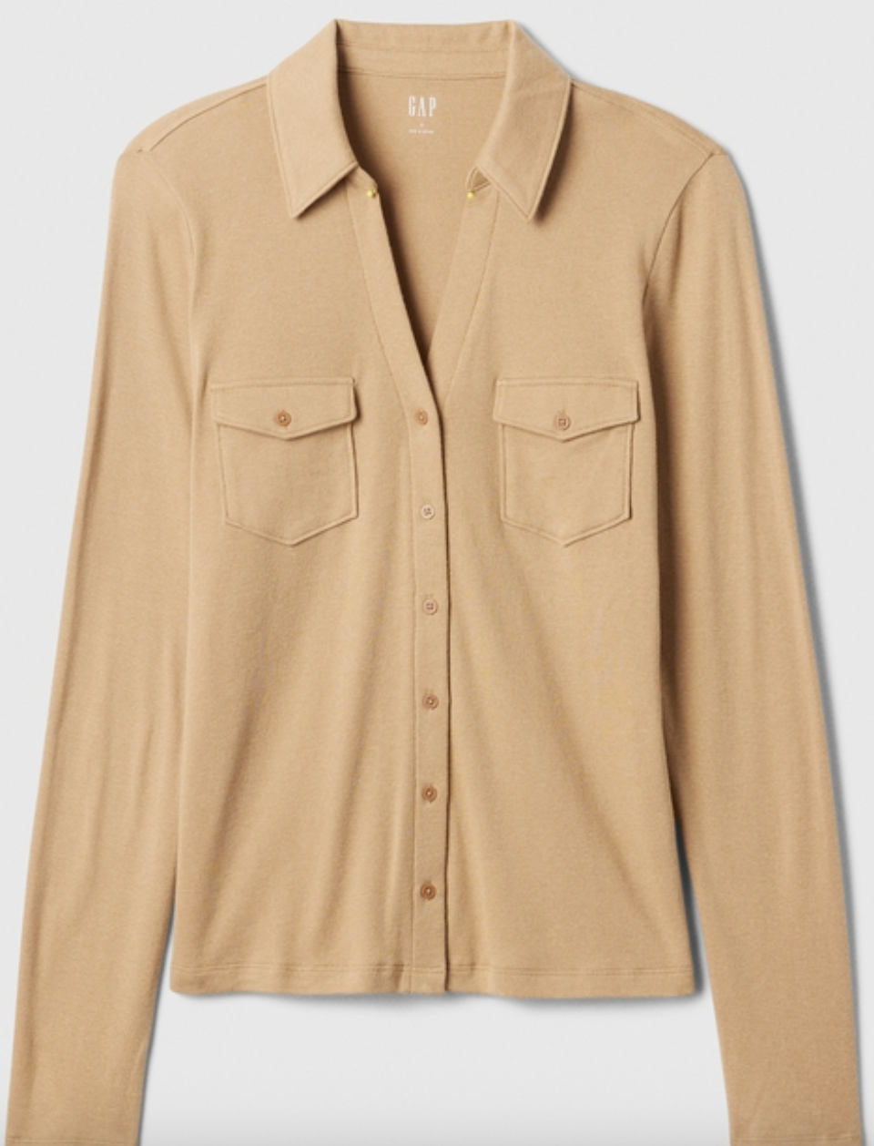 Gap Long Sleeve Modern Utility Shirt | XL (N170N19)